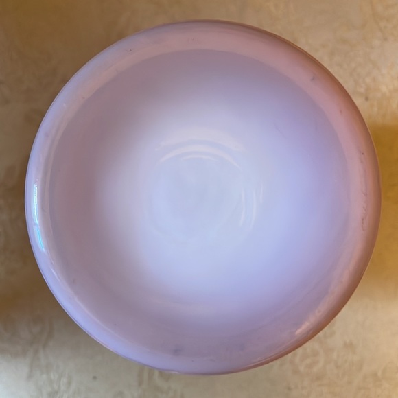 Vintage Fenton cranberry opalescent coin dot spot ruffled top vase, stunning! - Picture 7 of 13